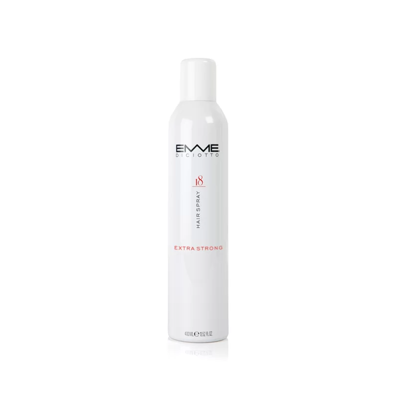 EMMEDICIOTTO 18 Hair Spray Extra Strong 400ml EMMEDICIOTTO 18 Hair Spray Extra Strong 400ml