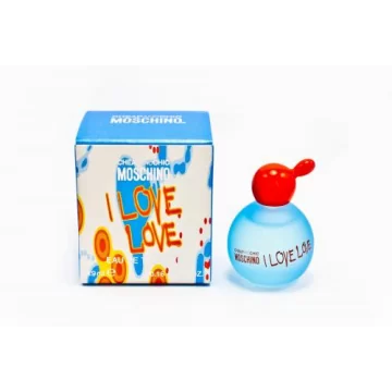 MINI TOY MOSCHINO CHEPANDCHIC LOVE LOVE EDT 4.9 ML DA BORSETTA