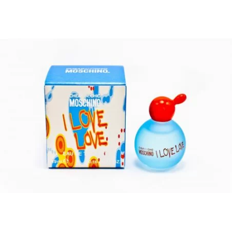 MINI TOY MOSCHINO CHEPANDCHIC LOVE LOVE EDT 4.9 ML DA BORSETTA