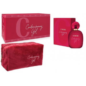 ENRICO COVERI Contemporaine Eau de Parfum 100 Ml + Cas de beauté à Velluto