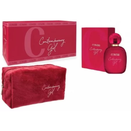 ENRICO COVERI Contemporary Girl Eau de Parfum 100 Ml + Beauty Case In Velluto