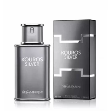 YVES SAINT LAURENT KOUROS SILVER EDT 100ML YVES SAINT LAURENT KOUROS SILVER EDT 100ML