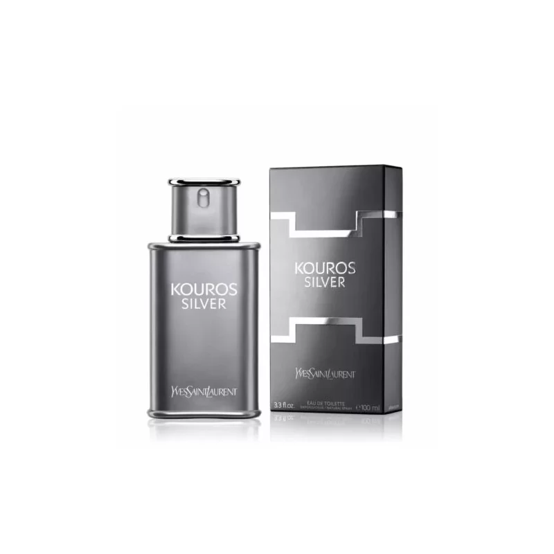 YVES SAINT LAURENT KOUROS SILVER EDT 100ML YVES SAINT LAURENT KOUROS SILVER EDT 100ML
