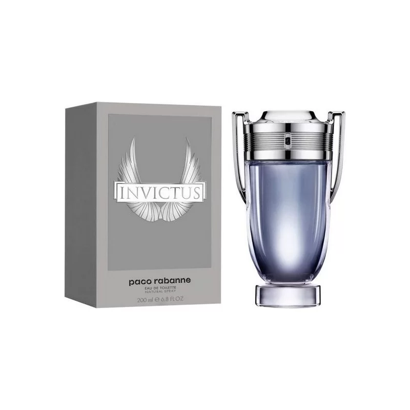 Paco Rabanne Invictus Eau de Toilette 200ml imballaggio nuovo Paco Rabanne Invictus Eau de Toilette 200ml imballaggio nuovo