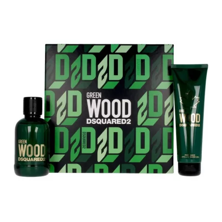 Dsquared2 Green Wood Pour Homme Set EDT 100ml + SG 150ml