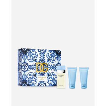 Dolce manzanana Azul claro Eau de Toilette 50ml + crema corporal Refreshing 50ml + Gel Ducha 50ml