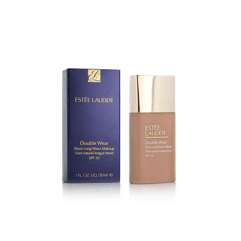 Estee Lauder Double Wear Sheer Long-Wear Makeup SPF 20 -30ml 3N1 Ivory Beige Estee Lauder Double Wear Sheer Long-Wear Makeup SPF 20 -30ml 3N1 Ivory Beige
