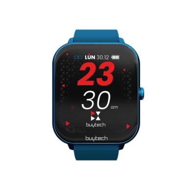 BUYTECH alfa smartwatch display 1.83 couleur bleu pleine touche