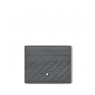 Montblanc Kreditkartenhalter 6cc M_Gram - Eisen Farbe grau Montblanc Kreditkartenhalter 6cc M_Gram - Eisen Farbe grau