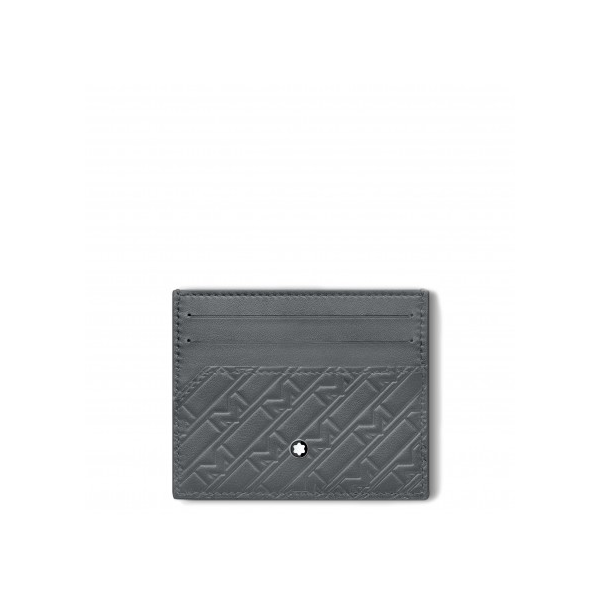 Montblanc Kreditkartenhalter 6cc M_Gram - Eisen Farbe grau
