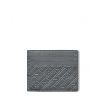 Montblanc Kreditkartenhalter 6cc M_Gram - Eisen Farbe grau Montblanc Kreditkartenhalter 6cc M_Gram - Eisen Farbe grau