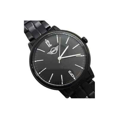 Herrenuhr MINI COOPER BMW Schwarzes Stahlband