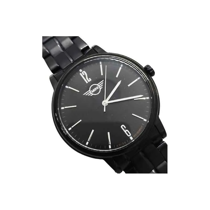 Orologio Uomo MINI COOPER BMW Cinturino Acciaio Nero Orologio Uomo MINI COOPER BMW Cinturino Acciaio Nero