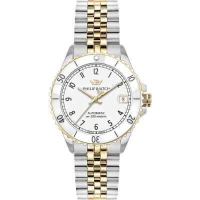 Philip Watch Caribe montre automatique femme R8223216507 en acier