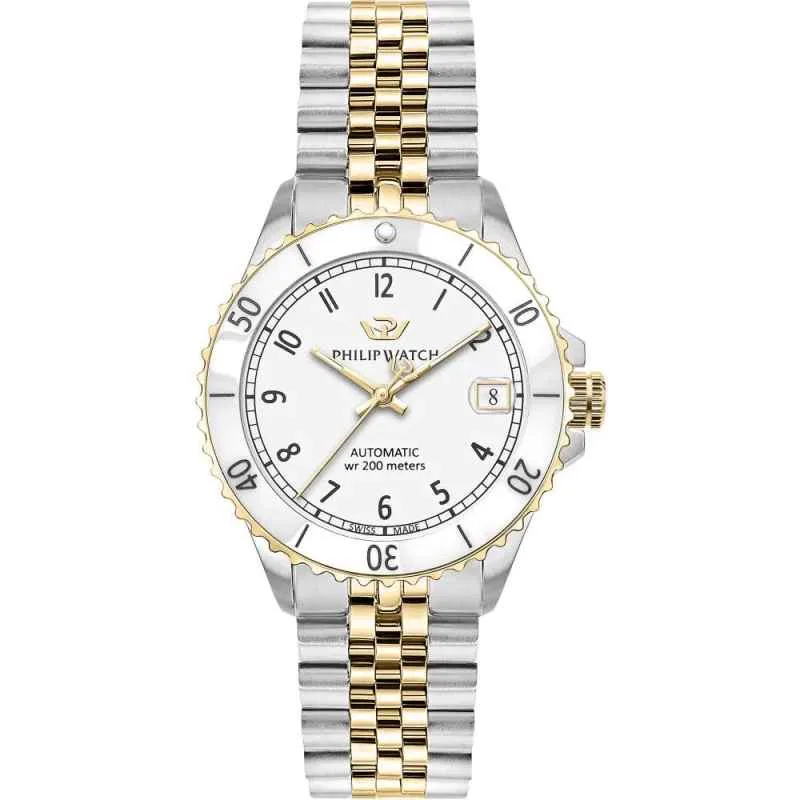 Philip Watch Caribe Orologio Automatico Donna R8223216507 in Acciaio
