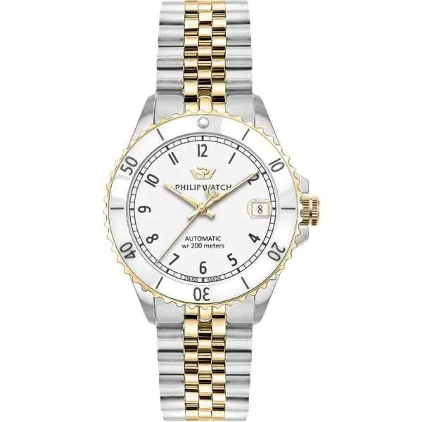 Philip Watch Caribe Orologio Automatico Donna R8223216507 in Acciaio