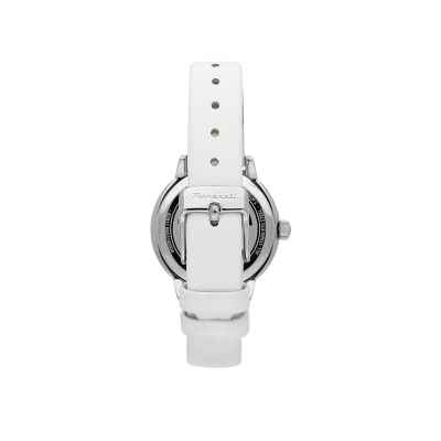 Maserati Damenuhr Solar Leder Weiß Erfolg