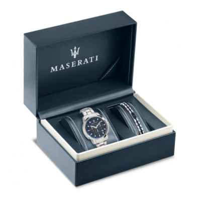 Orologio Maserati Successo Gift Box Uomo R8851121016 Orologio Maserati Successo Gift Box Uomo R8851121016