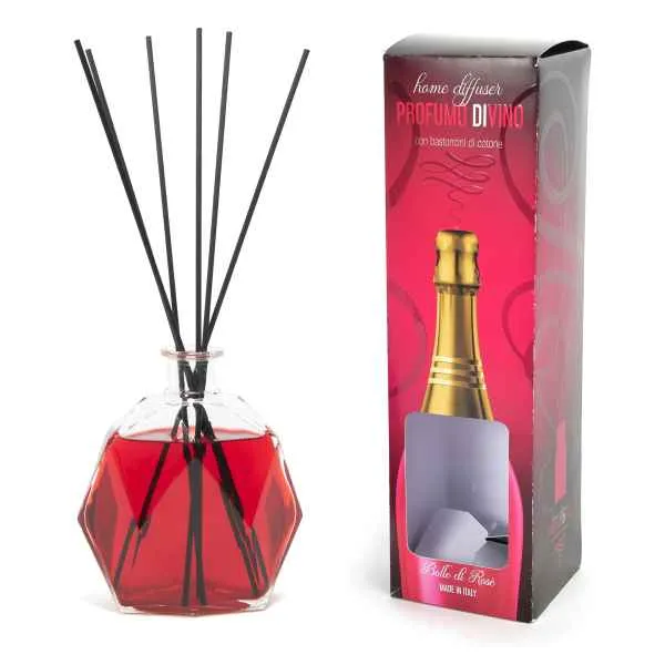 Profumo Divino Diffusore per Essenza 300ml Bolle di Rose