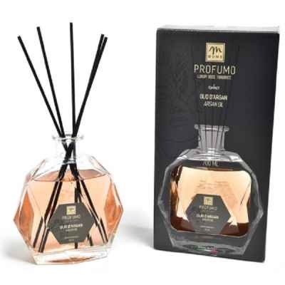 Diffuseur de parfum Mercury Flacon Hexagonal 700ml Huile d'Argan