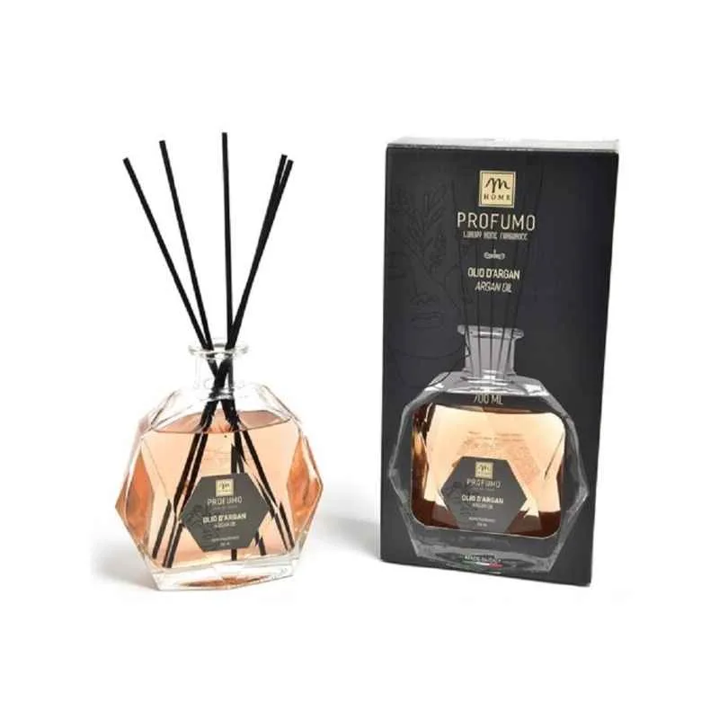 Mercury Profumo Diffusore Bottiglia Esagonale 700ml Olio d'Argan