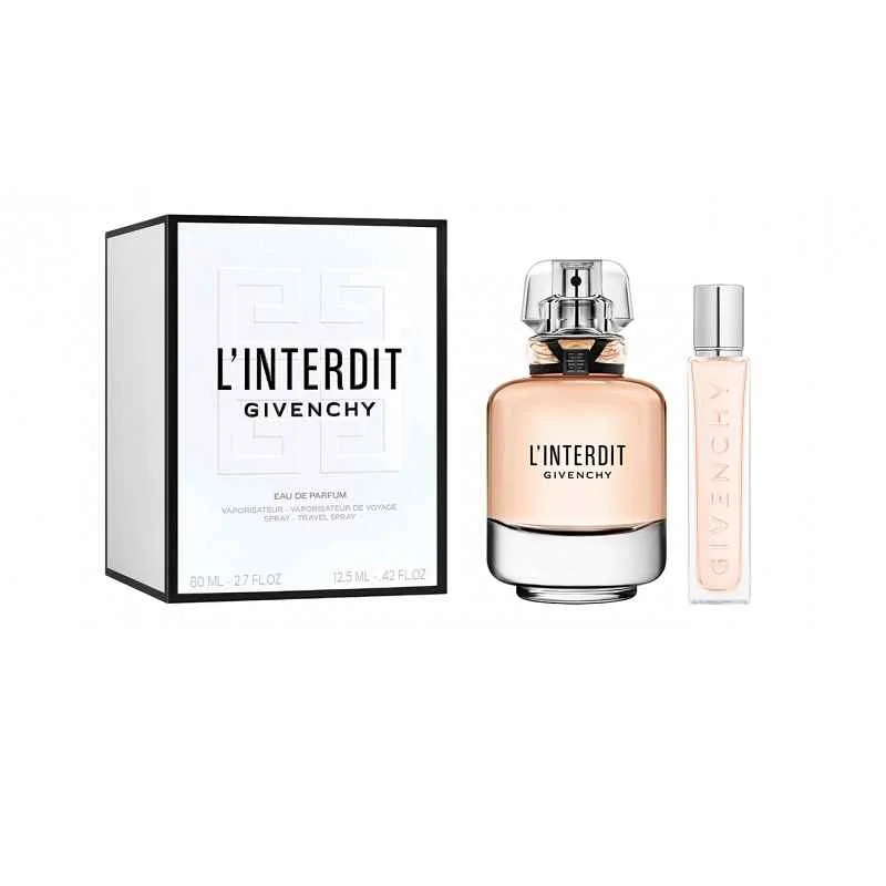 Givenchy L'Interdit Set Eau de Parfum 80ml + Eau de Parfum 12.5ml Givenchy L'Interdit Set Eau de Parfum 80ml + Eau de Parfum 12.5ml
