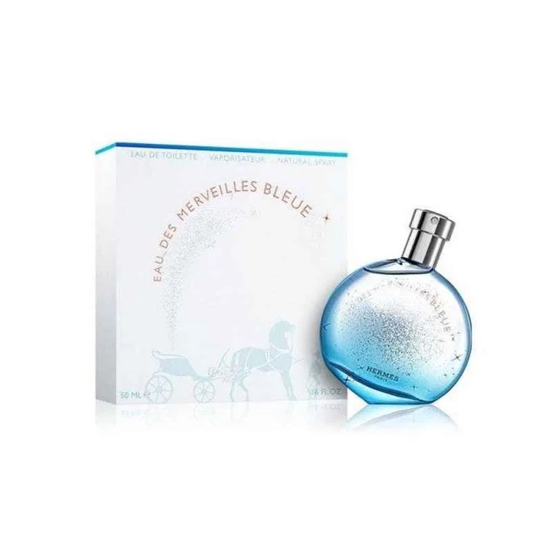 Hermes Eau Des Merveilles Bleue EDT 50ml Hermes Eau Des Merveilles Bleue EDT 50ml