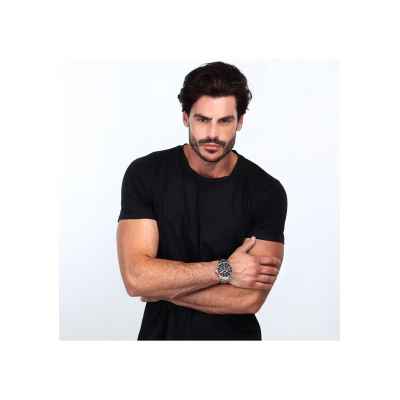 Montres Homme SECTOR Chronographe Noir/Rouge acier