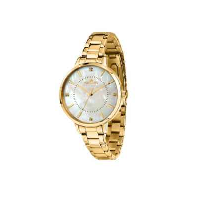 Clock MORELLATO Woman Poet Time Golden Mother of Pearl