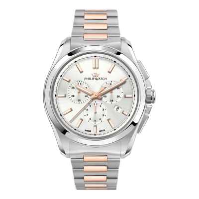 Reloj Philips Amalfi R8273618005 Cronógrafo de cuarzo para hombre, color plata