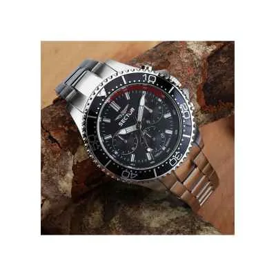 Orologio SECTOR Uomo 230 Multifunzione Acciaio Nero Limited Edition R3253161043