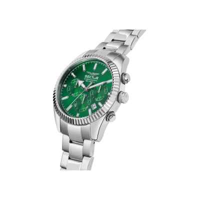 SECTOR Man 240 Chronograph Stahl / Grün Limited Edition