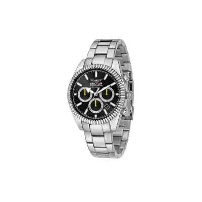 Orologio SECTOR Uomo 240 Cronografo Acciaio Nero Limited Edition R3273676006