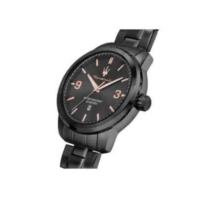 Orologio MASERATI Uomo Successo Datario Acciaio Nero R8853121010