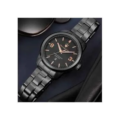 Orologio MASERATI Uomo Successo Datario Acciaio Nero R8853121010 Orologio MASERATI Uomo Successo Datario Acciaio Nero R8853121010