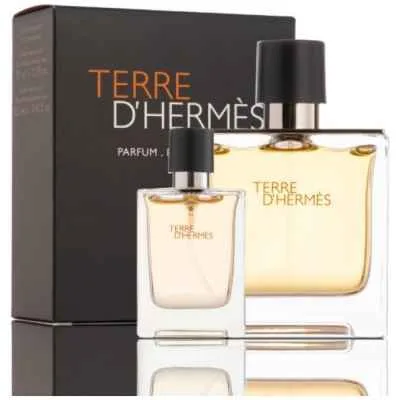 Hermès Terre d’Hermès Set Pure Perfume 75ml + 12.5ml | My Beauty Self