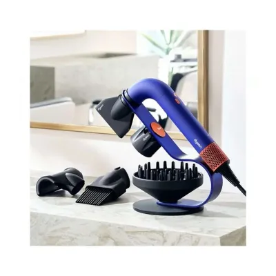 Dyson SupersonicTM HD18 – Secador de pelo profesional con protección de calor, rotación 360° y cierre automático