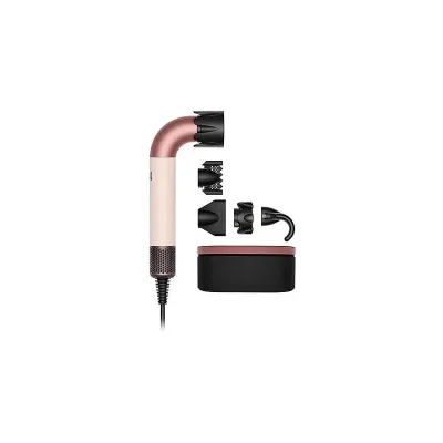 Nuevo Dyson Supersonic rTM – Secador de pelo profesional para cabello suave y firme (Rosa cipria/Oro rosa)
