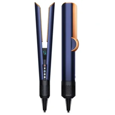 Dyson AirstraitTM Blue of Prussia/Rame – Plate and Hair dryer 2-in-1 with Air Technology