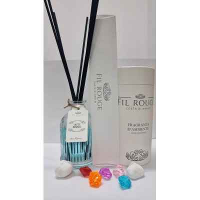 di Fil Rouge Amalfi Coast – Perfumer Environment Milk White 100ml mit Bastoncini