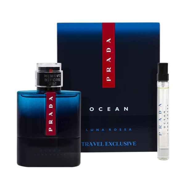 Prada Luna Rossa Ocean Set Eau de Parfum para hombre 100ml + 10ml