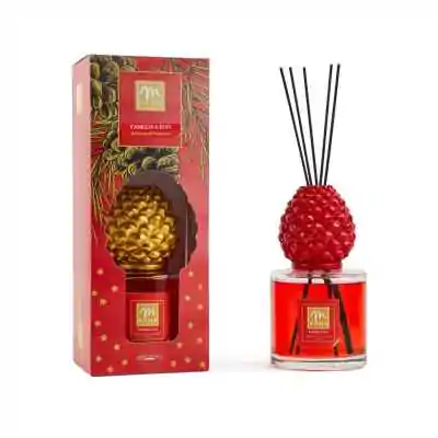 CHRISTMAS PURE Lola Vanille & Rum 500ml Essenz Diffusor mit Wattestäbchen in Geschenkbox 🎄✨ CHRISTMAS PURE Lola Vanille & Rum 500ml Essenz Diffusor mit Wattestäbchen in Geschenkbox 🎄✨