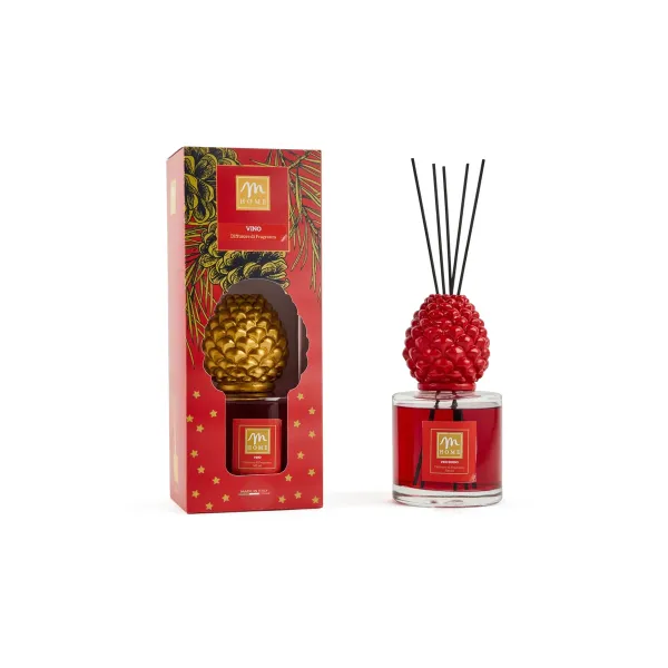 CHRISTMAS PURE Lola Wine Essence Diffuser 500ml avec coton-tiges dans une boîte cadeau 🍷🎄🎄🎄🎄🎄🎄