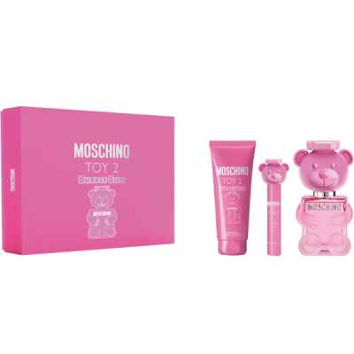 Moschino Toy 2 Bubble Gum Set Eau de Toilette 100ml + Body Lotion 100ml + EDT 10ml