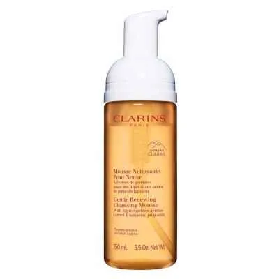 Clarins Gentle Renewing Cleansing Mousse – All Skin Types 150ml