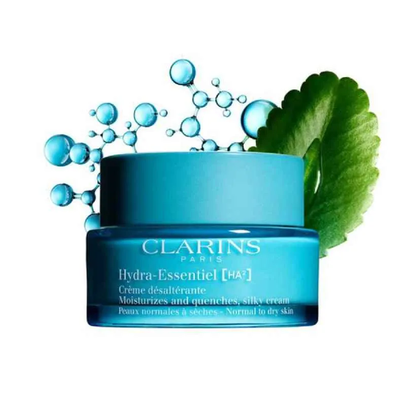 Clarins Hydra-Essentiel [HA²] Silky Cream – Normal to Dry Skin 50ml