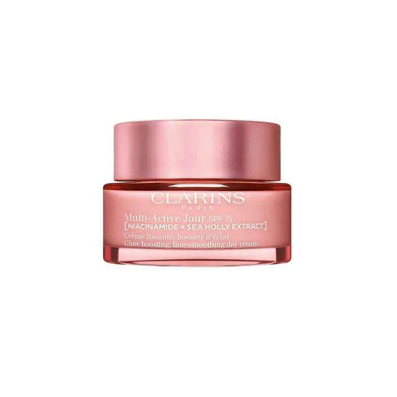 Clarins Multi-Active Niacinamide & Sea Holly Extract Glow Boosting Line-Smoothing Day Cream SPF15 50ml