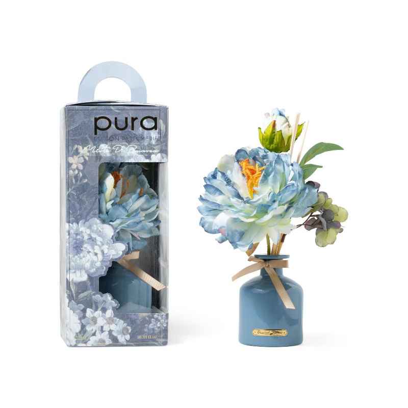 Diffusore di Fragranza con Bacchette e Fiori Decorativi 225 ml Mirto di Panarea Diffusore di Fragranza con Bacchette e Fiori Decorativi 225 ml Mirto di Panarea