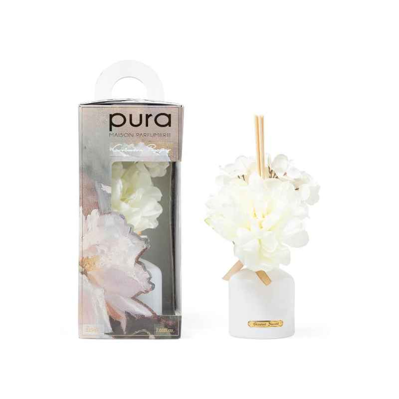 Diffusore di Fragranza con Bacchette e Fiori Decorativi 225 ml Crimson Poppy Diffusore di Fragranza con Bacchette e Fiori Decorativi 225 ml Crimson Poppy