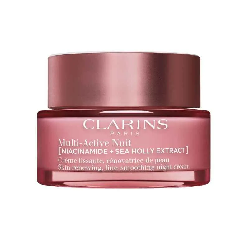Clarins Multi-Active Night Cream Niacinamide & Sea Holly Extract 50ml Clarins Multi-Active Night Cream Niacinamide & Sea Holly Extract 50ml